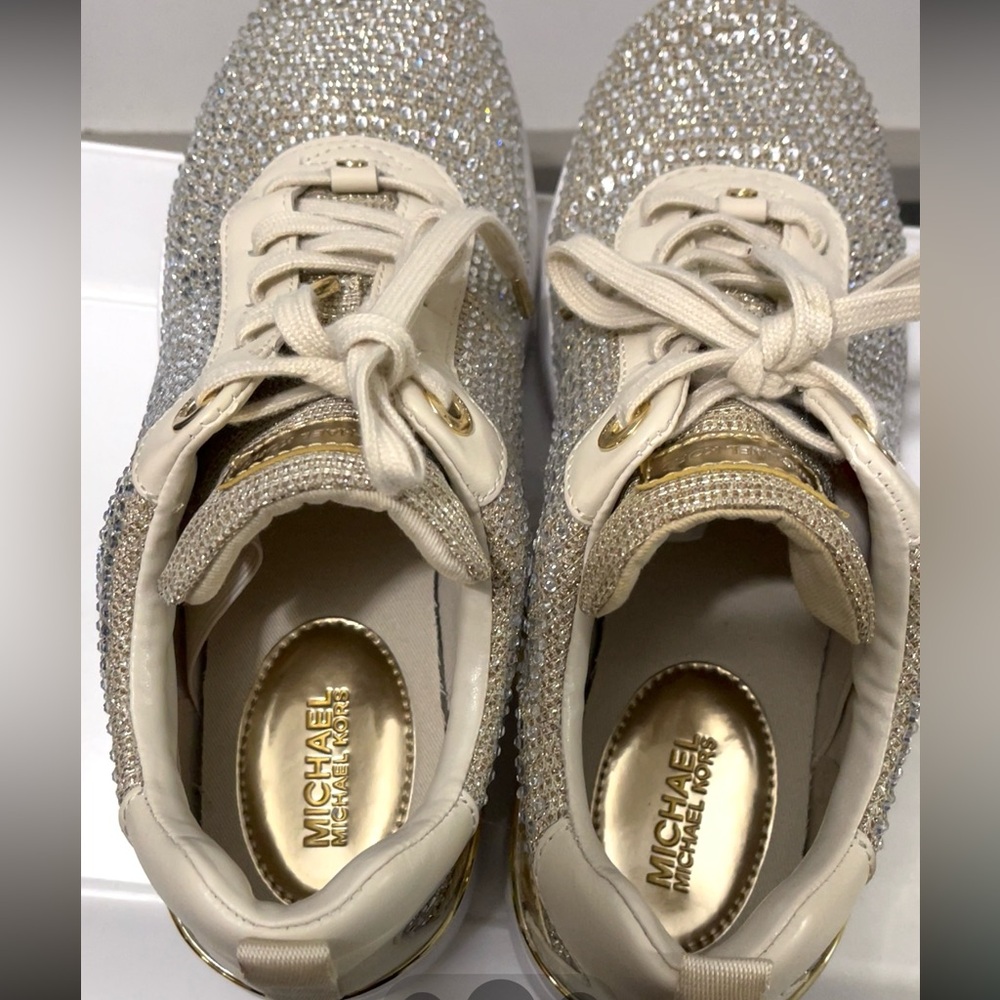 🦋MICHAEL MICHAEL KORS Sparkly Shoes🦋 - Picture 8 of 12
